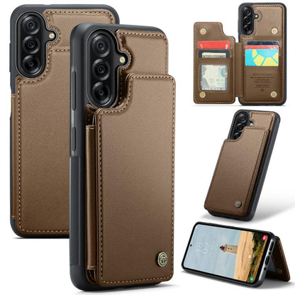 CaseMe C22 Card Slots Holder RFID Anti-theft Phone Case, For Galaxy S26 FE 5G, For Galaxy Z Fold8 Ultra 5G, For Samsung Galaxy S26+ 5G, For Samsung Galaxy S26 Ultra 5G, For Samsung Galaxy S26 5G, For Samsung Galaxy A57 5G, For Samsung Galaxy A37 5G    ...