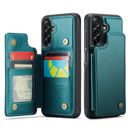 CaseMe C22 Card Slots Holder RFID Anti-theft Phone Case, For Samsung Galaxy A36 5G, For Samsung Galaxy S25 5G, For Samsung Galaxy S25+ 5G, For Samsung Galaxy S25 Ultra 5G, For Galaxy S25 FE / S26 FE 5G, For Samsung Galaxy A17