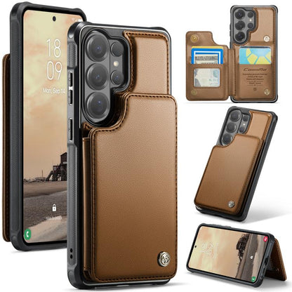 CaseMe C22 Card Slots Holder RFID Anti-theft Phone Case, For Galaxy S26 FE 5G, For Galaxy Z Fold8 Ultra 5G, For Samsung Galaxy S26+ 5G, For Samsung Galaxy S26 Ultra 5G, For Samsung Galaxy S26 5G, For Samsung Galaxy A57 5G, For Samsung Galaxy A37 5G    ...