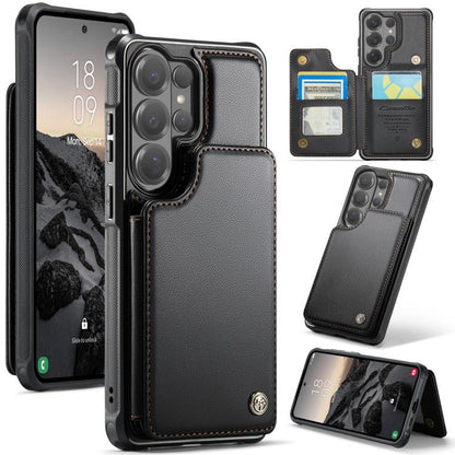 CaseMe C22 Card Slots Holder RFID Anti-theft Phone Case, For Galaxy S26 FE 5G, For Galaxy Z Fold8 Ultra 5G, For Samsung Galaxy S26+ 5G, For Samsung Galaxy S26 Ultra 5G, For Samsung Galaxy S26 5G, For Samsung Galaxy A57 5G, For Samsung Galaxy A37 5G    ...