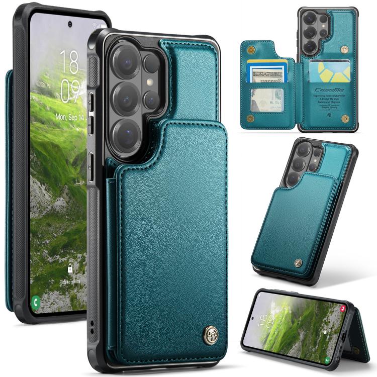 CaseMe C22 Card Slots Holder RFID Anti-theft Phone Case, For Galaxy S26 FE 5G, For Galaxy Z Fold8 Ultra 5G, For Samsung Galaxy S26+ 5G, For Samsung Galaxy S26 Ultra 5G, For Samsung Galaxy S26 5G, For Samsung Galaxy A57 5G, For Samsung Galaxy A37 5G    ...