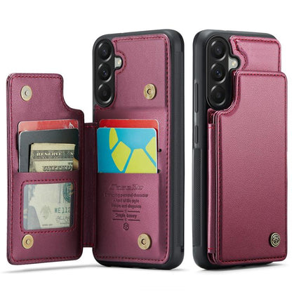 CaseMe C22 Card Slots Holder RFID Anti-theft Phone Case, For Galaxy S26 FE 5G, For Galaxy Z Fold8 Ultra 5G, For Samsung Galaxy S26+ 5G, For Samsung Galaxy S26 Ultra 5G, For Samsung Galaxy S26 5G, For Samsung Galaxy A57 5G, For Samsung Galaxy A37 5G    ...