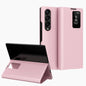 Smart View Window Leather Phone Case with Card Slot, For Samsung Galaxy Z Fold3 5G