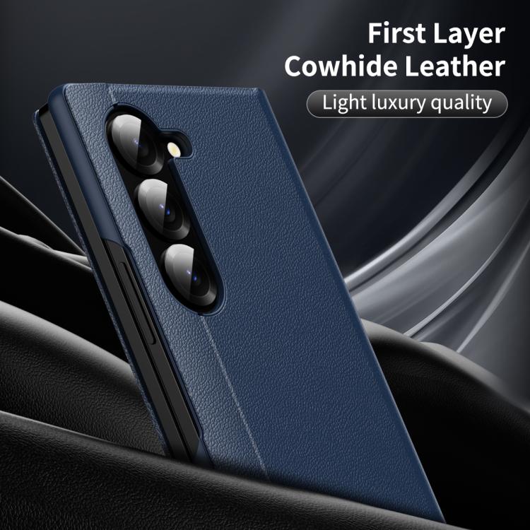 Smart View Window Leather Phone Case with Card Slot, For Samsung Galaxy Z Fold5 5G, For Samsung Galaxy S23 Ultra 5G, For Samsung Galaxy S23+ 5G, For Samsung Galaxy S23 5G, For Samsung Galaxy Z Fold4, For Samsung Galaxy S22 Ultra 5G                     ...