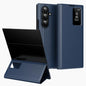 Smart View Window Leather Phone Case with Card Slot, For Galaxy Z Fold8 5G, For Galaxy S26 FE 5G, For Galaxy Fold8 Ultra 5G, For Galaxy Z TriFold, For Galaxy S26 Ultra 5G, For Galaxy A57 5G, For Galaxy A37 5G, For Galaxy A27 5G