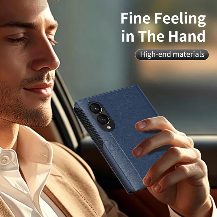 Smart View Window Leather Phone Case with Card Slot, For Galaxy Z Fold8 5G, For Galaxy S26 FE 5G, For Galaxy Fold8 Ultra 5G, For Galaxy Z TriFold, For Galaxy S26 Ultra 5G, For Galaxy A57 5G, For Galaxy A37 5G, For Galaxy A27 5G