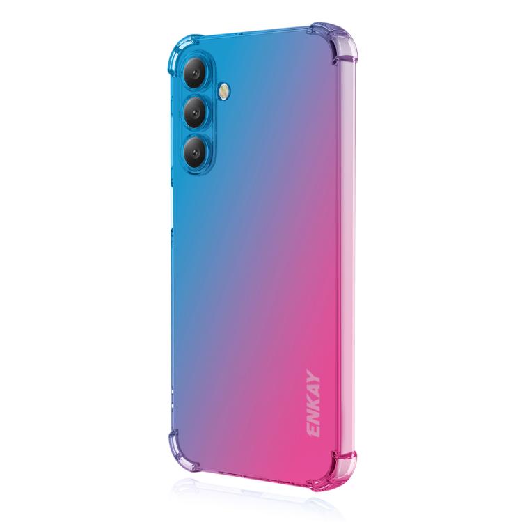 ENKAY Hat-Prince Gradient Airbag TPU Phone Case, For Samsung Galaxy S24 Ultra 5G, For Galaxy A18 / A17, For Samsung Galaxy M16 / F16, For Samsung Galaxy M06 / F06, For Samsung Galaxy A16 4G / 5G, For Samsung Galaxy S24 / S25 5G                         ...