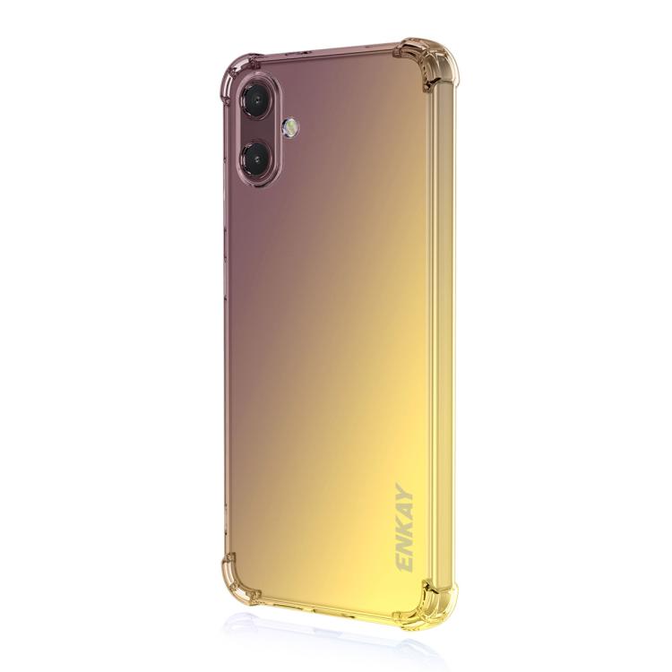ENKAY Hat-Prince Gradient Airbag TPU Phone Case, For Samsung Galaxy S24 Ultra 5G, For Galaxy A18 / A17, For Samsung Galaxy M16 / F16, For Samsung Galaxy M06 / F06, For Samsung Galaxy A16 4G / 5G, For Samsung Galaxy S24 / S25 5G                         ...