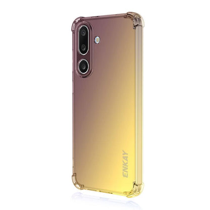 ENKAY Hat-Prince Gradient Airbag TPU Phone Case, For Samsung Galaxy A57, For Galaxy A27 5G, For Galaxy A08 / A07 4G, For Samsung Galaxy M56, For Samsung Galaxy S25 Edge 5G, For Samsung Galaxy A56 5G, For Samsung Galaxy A26 5G, For Samsung Galaxy A36 5G...
