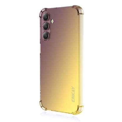 ENKAY Hat-Prince Gradient Airbag TPU Phone Case, For Samsung Galaxy S24 Ultra 5G, For Galaxy A18 / A17, For Samsung Galaxy M16 / F16, For Samsung Galaxy M06 / F06, For Samsung Galaxy A16 4G / 5G, For Samsung Galaxy S24 / S25 5G                         ...