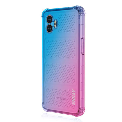 ENKAY Hat-Prince Gradient Airbag TPU Phone Case, For Samsung Galaxy A57, For Galaxy A27 5G, For Galaxy A08 / A07 4G, For Samsung Galaxy M56, For Samsung Galaxy S25 Edge 5G, For Samsung Galaxy A56 5G, For Samsung Galaxy A26 5G, For Samsung Galaxy A36 5G...
