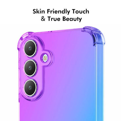ENKAY Hat-Prince Gradient Airbag TPU Phone Case, For Samsung Galaxy A57, For Galaxy A27 5G, For Galaxy A08 / A07 4G, For Samsung Galaxy M56, For Samsung Galaxy S25 Edge 5G, For Samsung Galaxy A56 5G, For Samsung Galaxy A26 5G, For Samsung Galaxy A36 5G...