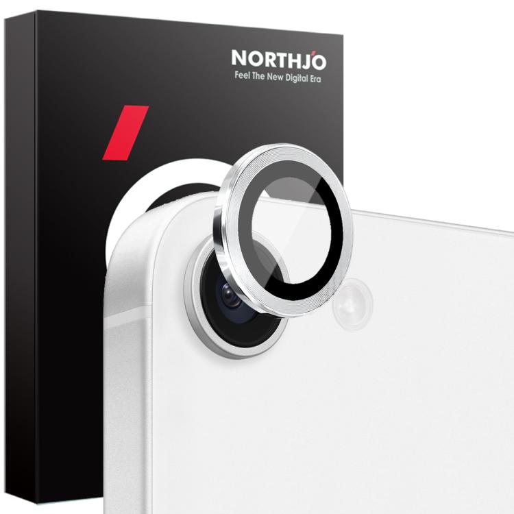 NORTHJO Camera Lens Protector CD Metal Ring Tempered Glass Film