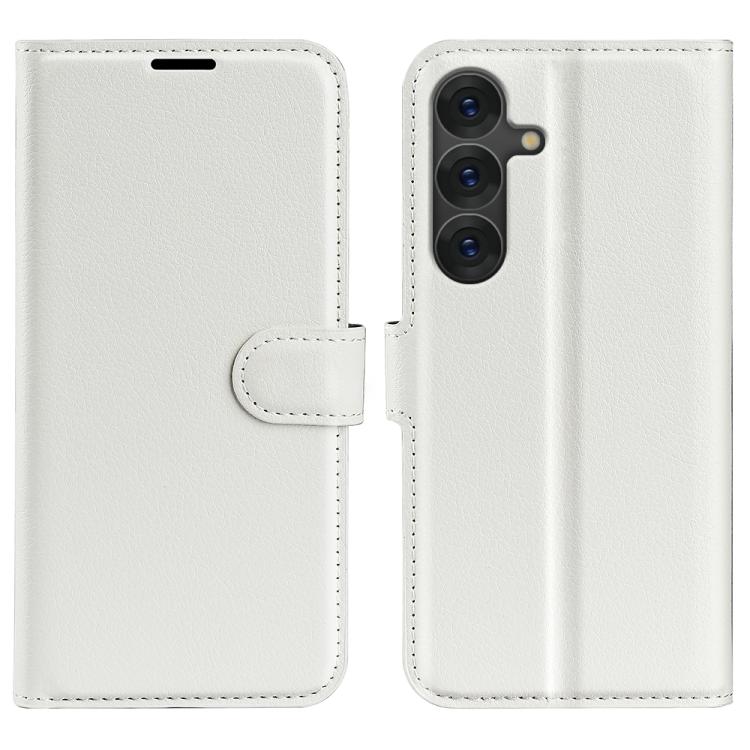Litchi Texture Horizontal Flip Leather Phone Case with Holder, For Galaxy S25 Edge 5G, For Galaxy A06 5G, For Galaxy A26 5G, For Galaxy A36 5G, For Galaxy S25 5G