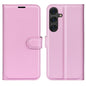 Litchi Texture Horizontal Flip Leather Phone Case with Holder, For Galaxy S25 Edge 5G, For Galaxy A06 5G, For Galaxy A26 5G, For Galaxy A36 5G, For Galaxy S25 5G