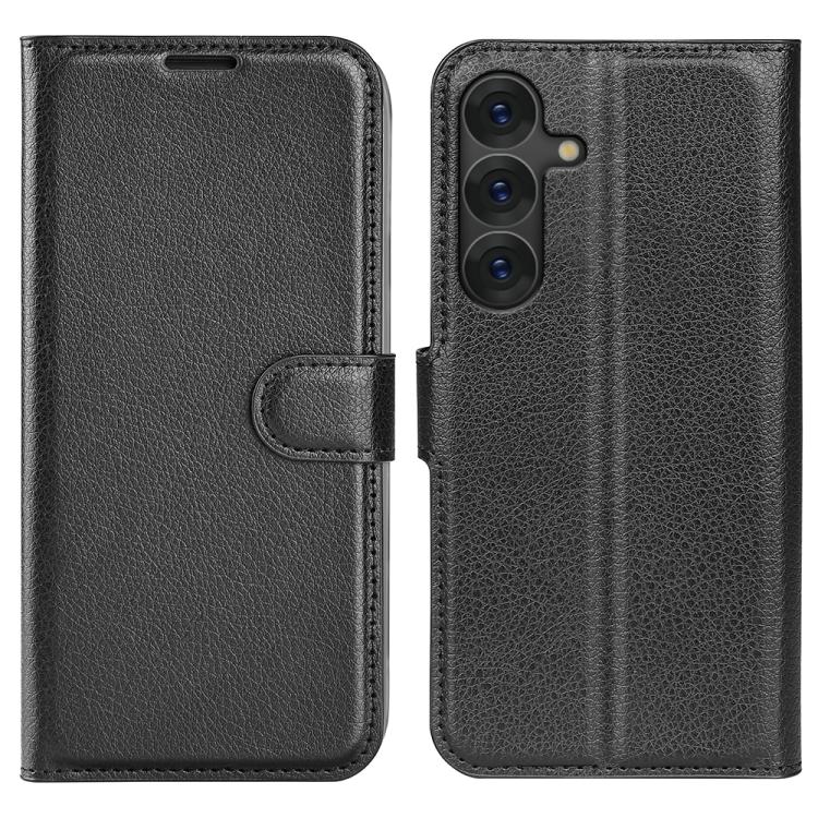 Litchi Texture Horizontal Flip Leather Phone Case with Holder, For Galaxy S25+ 5G, For Galaxy S25 Ultra 5G, For Galaxy A16 5G, For Galaxy Xcover7 Pro, For Galaxy S10 5G 6.7
