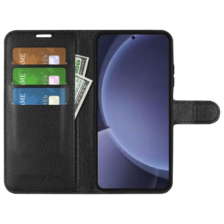 Litchi Texture Horizontal Flip Leather Phone Case with Holder, For Galaxy S25+ 5G, For Galaxy S25 Ultra 5G, For Galaxy A16 5G, For Galaxy Xcover7 Pro, For Galaxy S10 5G 6.7