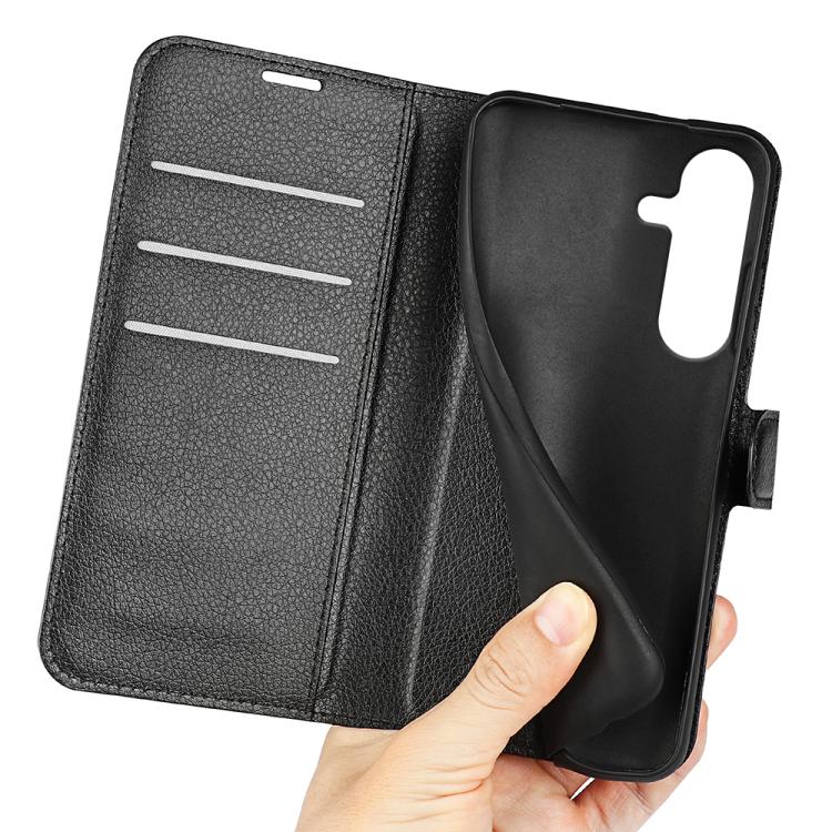 Litchi Texture Horizontal Flip Leather Phone Case with Holder, For Galaxy S25+ 5G, For Galaxy S25 Ultra 5G, For Galaxy A16 5G, For Galaxy Xcover7 Pro, For Galaxy S10 5G 6.7
