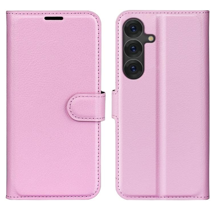 Litchi Texture Horizontal Flip Leather Phone Case with Holder, For Galaxy S25+ 5G, For Galaxy S25 Ultra 5G, For Galaxy A16 5G, For Galaxy Xcover7 Pro, For Galaxy S10 5G 6.7