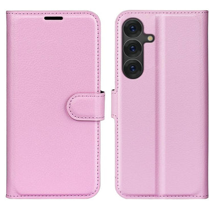 Litchi Texture Horizontal Flip Leather Phone Case with Holder, For Galaxy S25+ 5G, For Galaxy S25 Ultra 5G, For Galaxy A16 5G, For Galaxy Xcover7 Pro, For Galaxy S10 5G 6.7