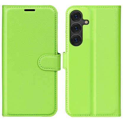 Litchi Texture Horizontal Flip Leather Phone Case with Holder, For Galaxy S25+ 5G, For Galaxy S25 Ultra 5G, For Galaxy A16 5G, For Galaxy Xcover7 Pro, For Galaxy S10 5G 6.7