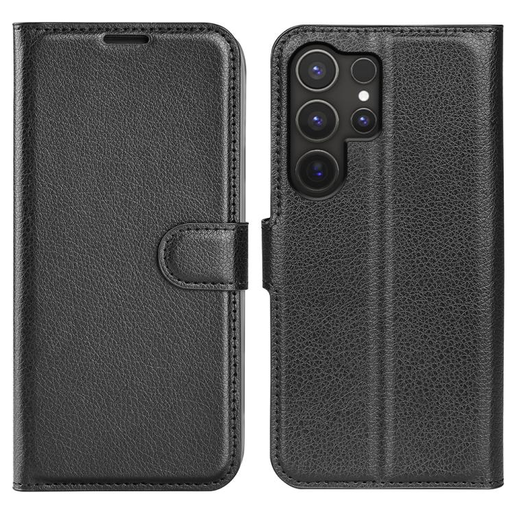 Litchi Texture Horizontal Flip Leather Phone Case with Holder, For Galaxy S25+ 5G, For Galaxy S25 Ultra 5G, For Galaxy A16 5G, For Galaxy Xcover7 Pro, For Galaxy S10 5G 6.7
