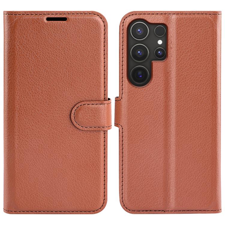 Litchi Texture Horizontal Flip Leather Phone Case with Holder, For Galaxy S25+ 5G, For Galaxy S25 Ultra 5G, For Galaxy A16 5G, For Galaxy Xcover7 Pro, For Galaxy S10 5G 6.7