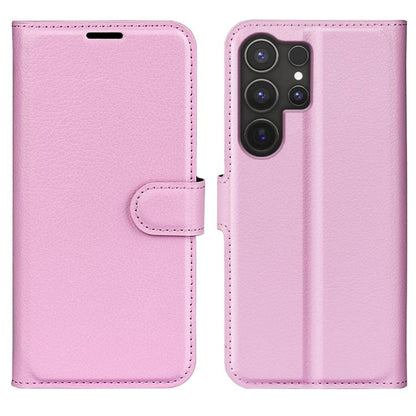 Litchi Texture Horizontal Flip Leather Phone Case with Holder, For Galaxy S25+ 5G, For Galaxy S25 Ultra 5G, For Galaxy A16 5G, For Galaxy Xcover7 Pro, For Galaxy S10 5G 6.7