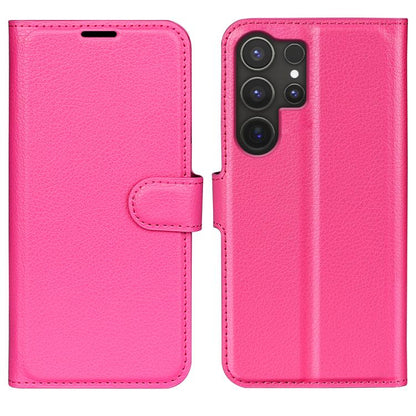 Litchi Texture Horizontal Flip Leather Phone Case with Holder, For Galaxy S25+ 5G, For Galaxy S25 Ultra 5G, For Galaxy A16 5G, For Galaxy Xcover7 Pro, For Galaxy S10 5G 6.7