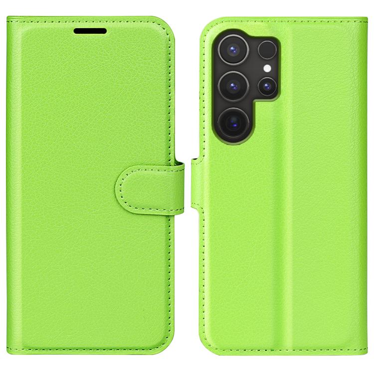 Litchi Texture Horizontal Flip Leather Phone Case with Holder, For Galaxy S25+ 5G, For Galaxy S25 Ultra 5G, For Galaxy A16 5G, For Galaxy Xcover7 Pro, For Galaxy S10 5G 6.7