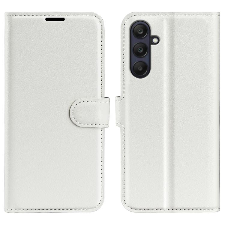 Litchi Texture Horizontal Flip Leather Phone Case with Holder, For Galaxy S25 Edge 5G, For Galaxy A06 5G, For Galaxy A26 5G, For Galaxy A36 5G, For Galaxy S25 5G