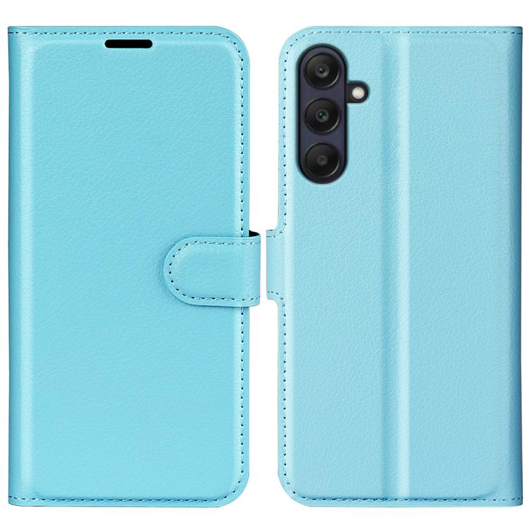 Litchi Texture Horizontal Flip Leather Phone Case with Holder, For Galaxy S25 Edge 5G, For Galaxy A06 5G, For Galaxy A26 5G, For Galaxy A36 5G, For Galaxy S25 5G