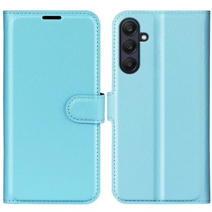 Litchi Texture Horizontal Flip Leather Phone Case with Holder, For Galaxy S25 Edge 5G, For Galaxy A06 5G, For Galaxy A26 5G, For Galaxy A36 5G, For Galaxy S25 5G