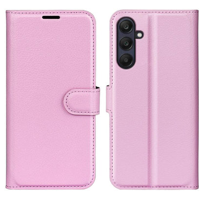 Litchi Texture Horizontal Flip Leather Phone Case with Holder, For Galaxy S25 Edge 5G, For Galaxy A06 5G, For Galaxy A26 5G, For Galaxy A36 5G, For Galaxy S25 5G