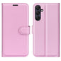Litchi Texture Horizontal Flip Leather Phone Case with Holder, For Galaxy S25 Edge 5G, For Galaxy A06 5G, For Galaxy A26 5G, For Galaxy A36 5G, For Galaxy S25 5G