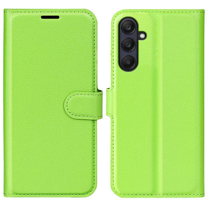 Litchi Texture Horizontal Flip Leather Phone Case with Holder, For Galaxy S25 Edge 5G, For Galaxy A06 5G, For Galaxy A26 5G, For Galaxy A36 5G, For Galaxy S25 5G