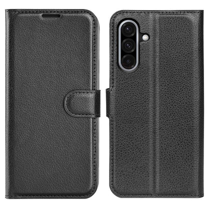 Litchi Texture Horizontal Flip Leather Phone Case with Holder, For Galaxy S25 Edge 5G, For Galaxy A06 5G, For Galaxy A26 5G, For Galaxy A36 5G, For Galaxy S25 5G