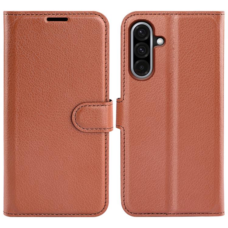 Litchi Texture Horizontal Flip Leather Phone Case with Holder, For Galaxy S25 Edge 5G, For Galaxy A06 5G, For Galaxy A26 5G, For Galaxy A36 5G, For Galaxy S25 5G