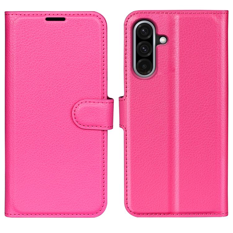 Litchi Texture Horizontal Flip Leather Phone Case with Holder, For Galaxy S25 Edge 5G, For Galaxy A06 5G, For Galaxy A26 5G, For Galaxy A36 5G, For Galaxy S25 5G