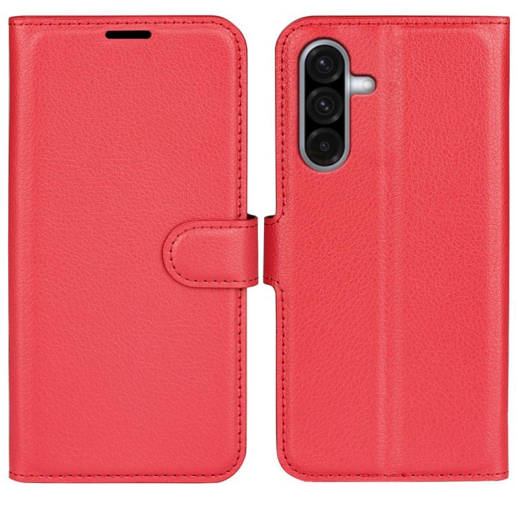 Litchi Texture Horizontal Flip Leather Phone Case with Holder, For Galaxy S25 Edge 5G, For Galaxy A06 5G, For Galaxy A26 5G, For Galaxy A36 5G, For Galaxy S25 5G