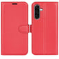 Litchi Texture Horizontal Flip Leather Phone Case with Holder, For Galaxy S25 Edge 5G, For Galaxy A06 5G, For Galaxy A26 5G, For Galaxy A36 5G, For Galaxy S25 5G