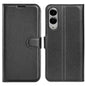 Litchi Texture Horizontal Flip Leather Phone Case with Holder, For Galaxy S25 Edge 5G, For Galaxy A06 5G, For Galaxy A26 5G, For Galaxy A36 5G, For Galaxy S25 5G