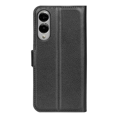 Litchi Texture Horizontal Flip Leather Phone Case with Holder, For Galaxy S25 Edge 5G, For Galaxy A06 5G, For Galaxy A26 5G, For Galaxy A36 5G, For Galaxy S25 5G