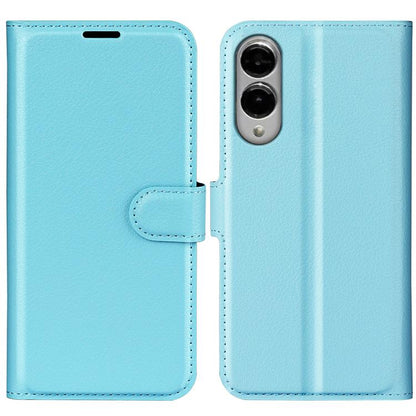 Litchi Texture Horizontal Flip Leather Phone Case with Holder, For Galaxy S25 Edge 5G, For Galaxy A06 5G, For Galaxy A26 5G, For Galaxy A36 5G, For Galaxy S25 5G