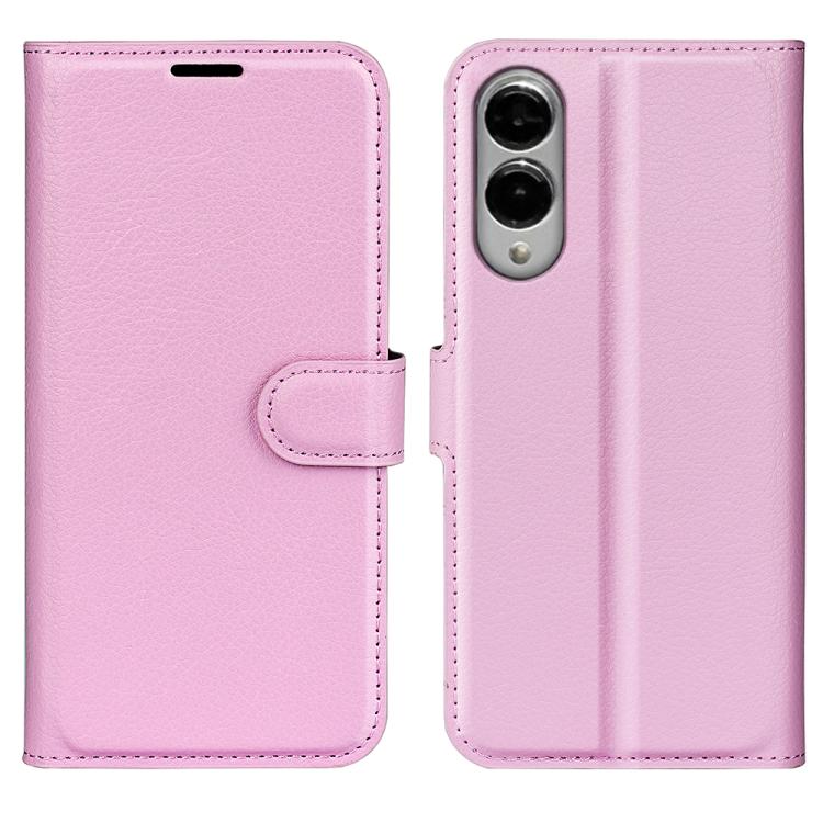 Litchi Texture Horizontal Flip Leather Phone Case with Holder, For Galaxy S25 Edge 5G, For Galaxy A06 5G, For Galaxy A26 5G, For Galaxy A36 5G, For Galaxy S25 5G