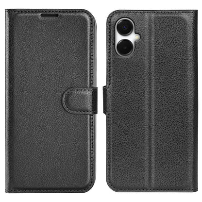Litchi Texture Horizontal Flip Leather Phone Case with Holder, For Galaxy S25 Edge 5G, For Galaxy A06 5G, For Galaxy A26 5G, For Galaxy A36 5G, For Galaxy S25 5G