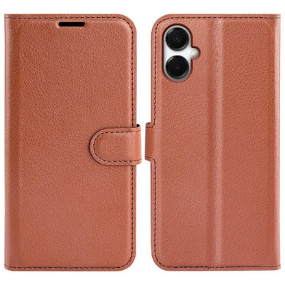 Litchi Texture Horizontal Flip Leather Phone Case with Holder, For Galaxy S25 Edge 5G, For Galaxy A06 5G, For Galaxy A26 5G, For Galaxy A36 5G, For Galaxy S25 5G