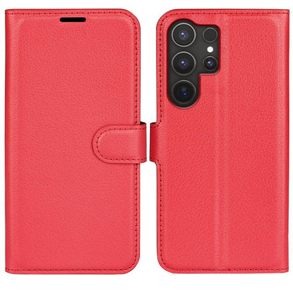 Litchi Texture Horizontal Flip Leather Phone Case with Holder, For Galaxy S25+ 5G, For Galaxy S25 Ultra 5G, For Galaxy A16 5G, For Galaxy Xcover7 Pro, For Galaxy S10 5G 6.7