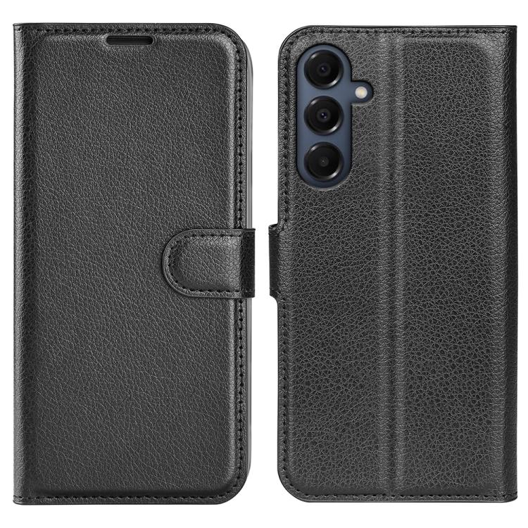 Litchi Texture Horizontal Flip Leather Phone Case with Holder, For Galaxy A57 5G, For Galaxy A37 5G, For Galaxy A27 5G, For Galaxy S25 FE 5G, For Galaxy A17 5G