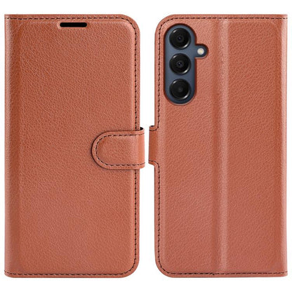 Litchi Texture Horizontal Flip Leather Phone Case with Holder, For Galaxy A57 5G, For Galaxy A37 5G, For Galaxy A27 5G, For Galaxy S25 FE 5G, For Galaxy A17 5G